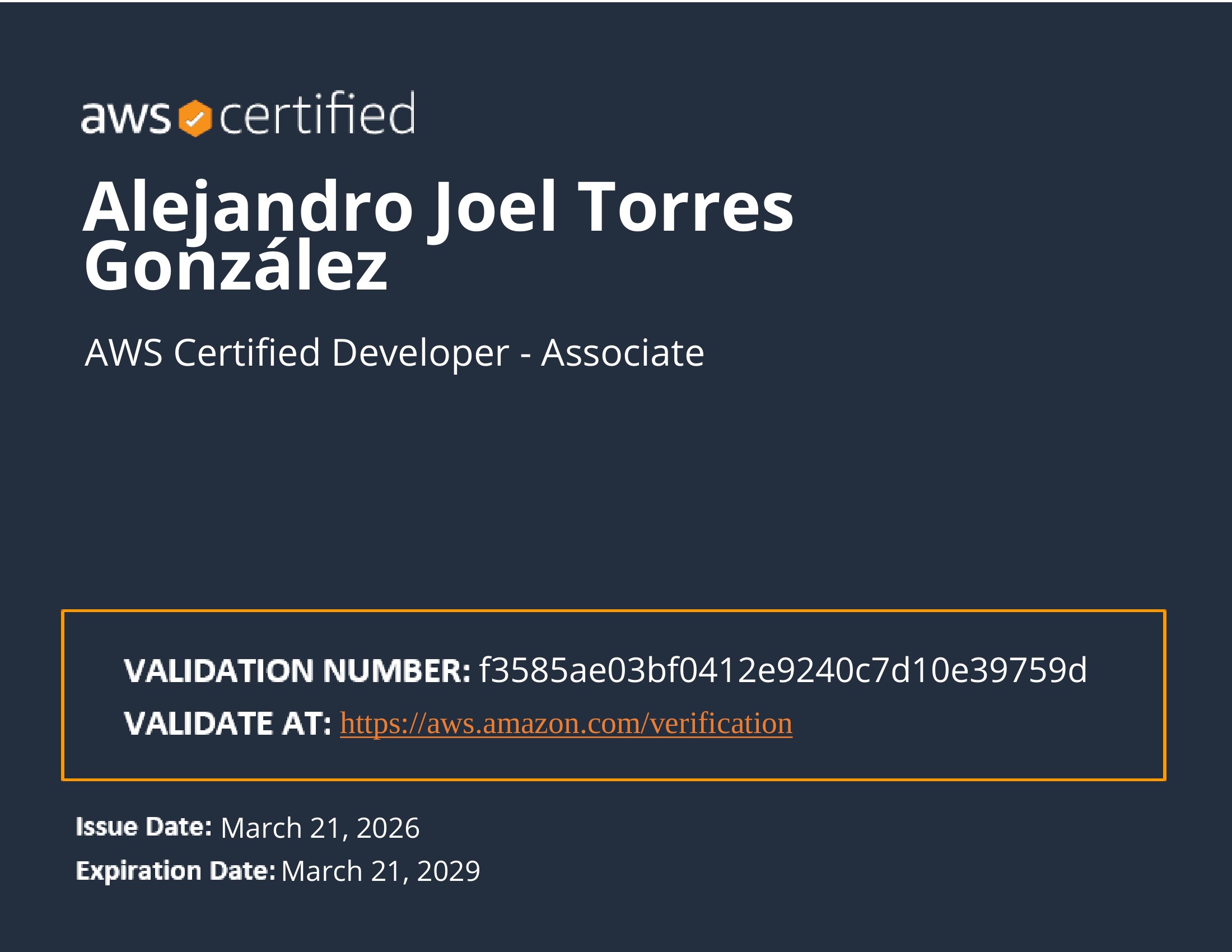 Cover image for Cómo me certifiqué como AWS Certified Developer – Associate (guía real + consejos)